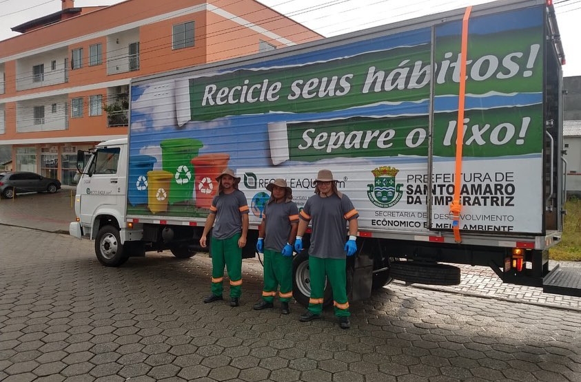 Coleta seletiva de Santo Amaro supera expectativa nos três primeiros meses