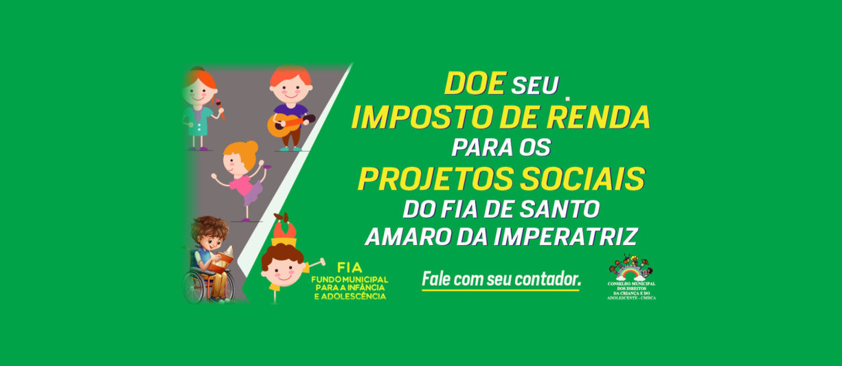 Contribua com o FIA – Fundo para a Infância e Adolescência