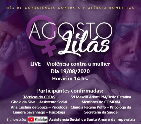 Agosto Lilás