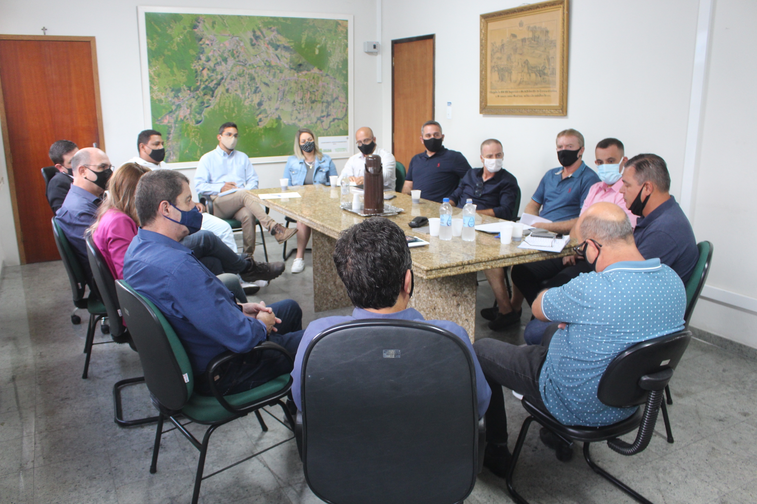 Primeira Reunião de secretários.