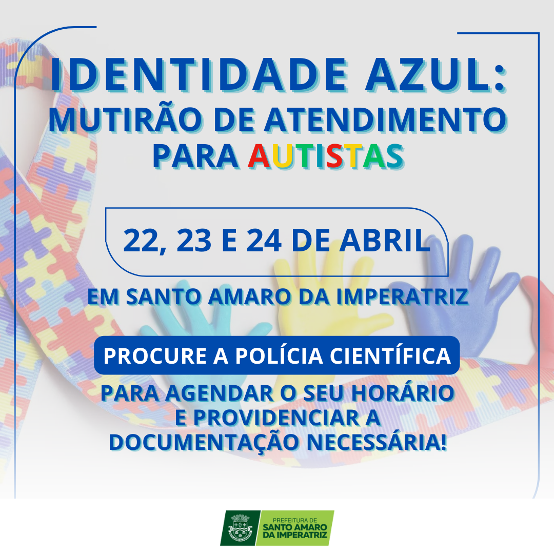 Emissão da Carteira de Identidade para pessoas com AUTISMO