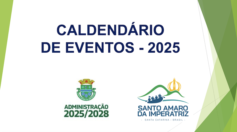 CALENDÁRIO DE EVENTOS MES DE SETEMBRO
