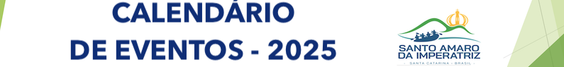 Calendário Oficial de Eventos