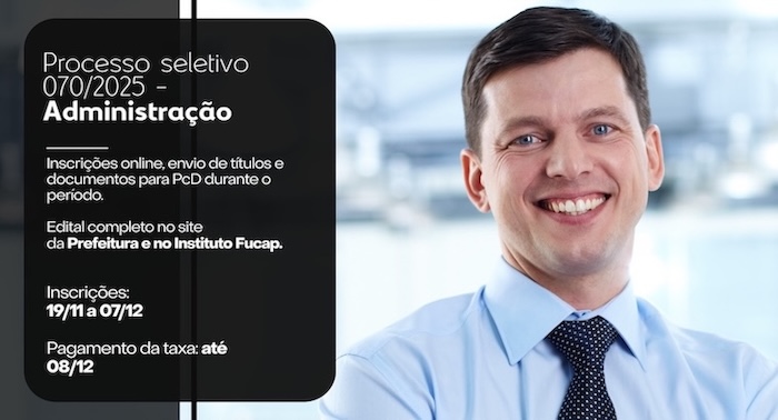 Processo Seletivo nº070/2025