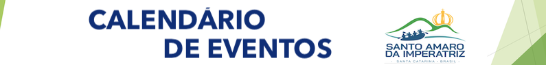 Calendário Oficial de Eventos