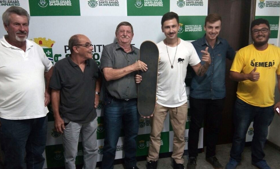 Nova pista de skate