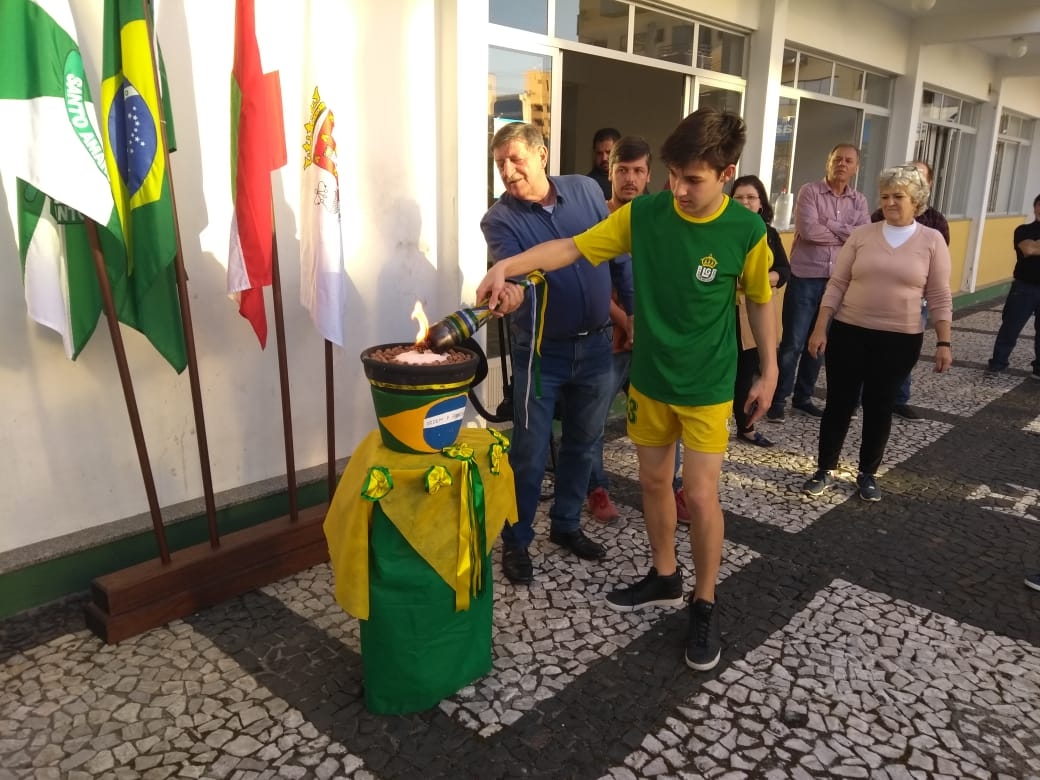 Fogo Simbólico é acesso em Santo Amaro