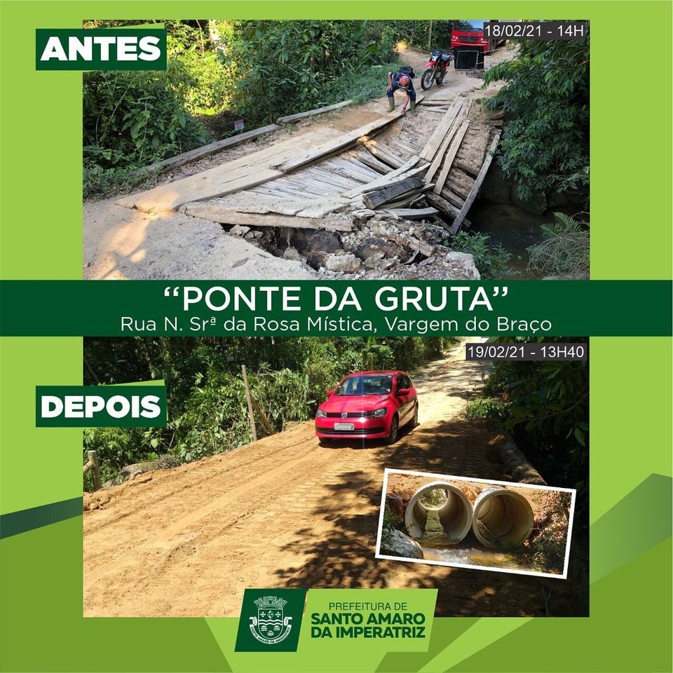 Ponte da Gruta, Vargem do Braço
